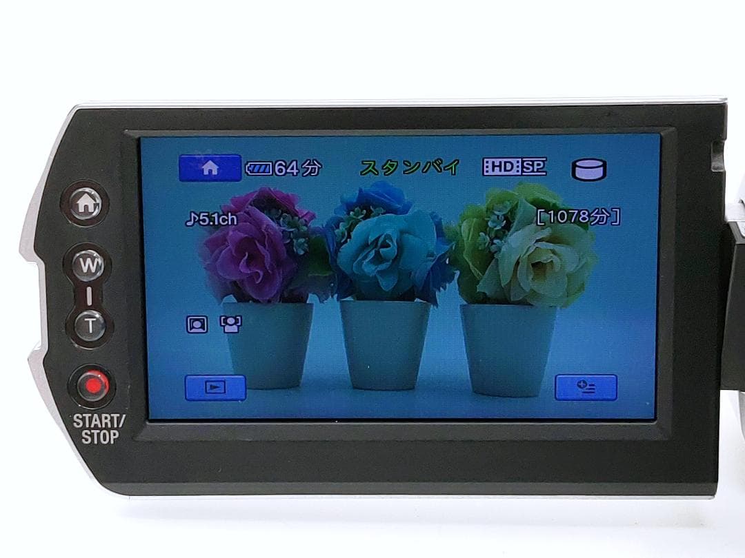 フルハイビジョン録画可能！SONY ビデオカメラ HDR-SR11 02