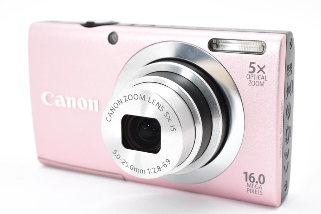 キヤノン　Canon PowerShot A2400 IS ピンク 《元箱付属》