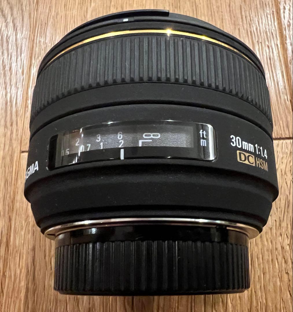 レンズ SIGMA 30mm F1.4 DC HSM ニコン用