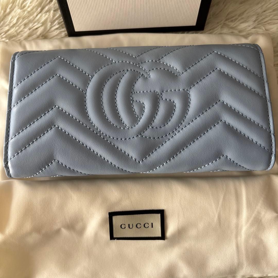 GUCCI長財布　 GGマーモント【新品未使用】