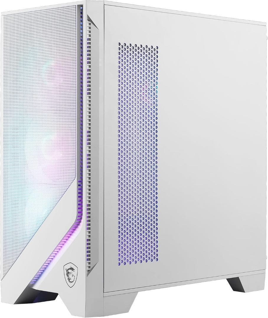 ほぼ未使用 MSI MAG FORGE 320R AIRFLOW WHITE