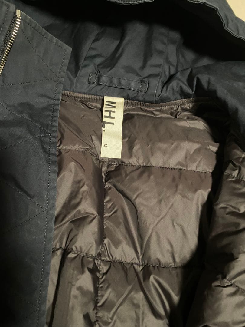 MHLマーガレットハウエル ミリタリー　ダウンモッズコートMHL. N-3B