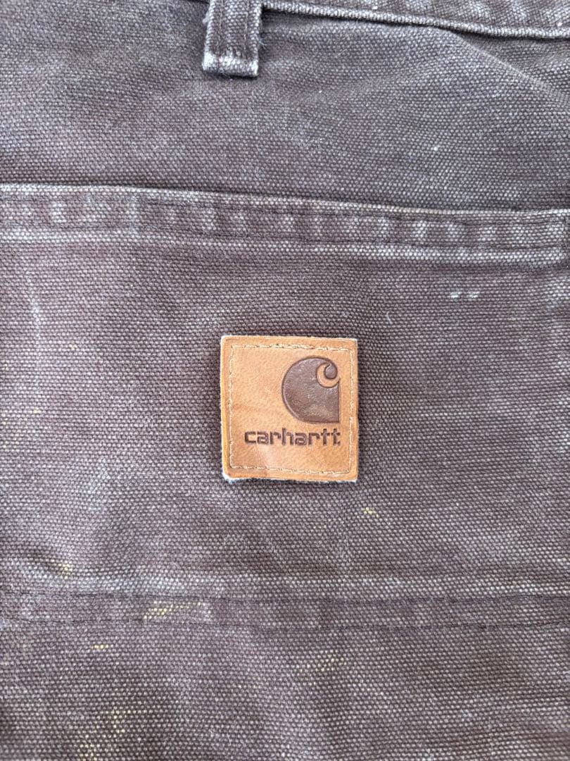 ＠さん専用Carhartt ダブルニー ダークブラウン36x30