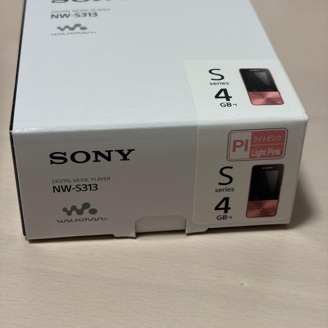 SONY ウォークマンNW-S315 ライトピンク
