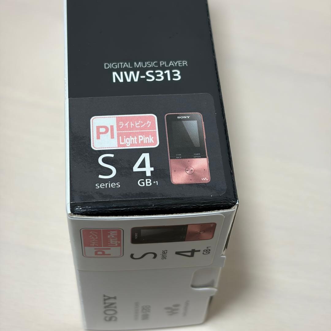 SONY ウォークマンNW-S315 ライトピンク