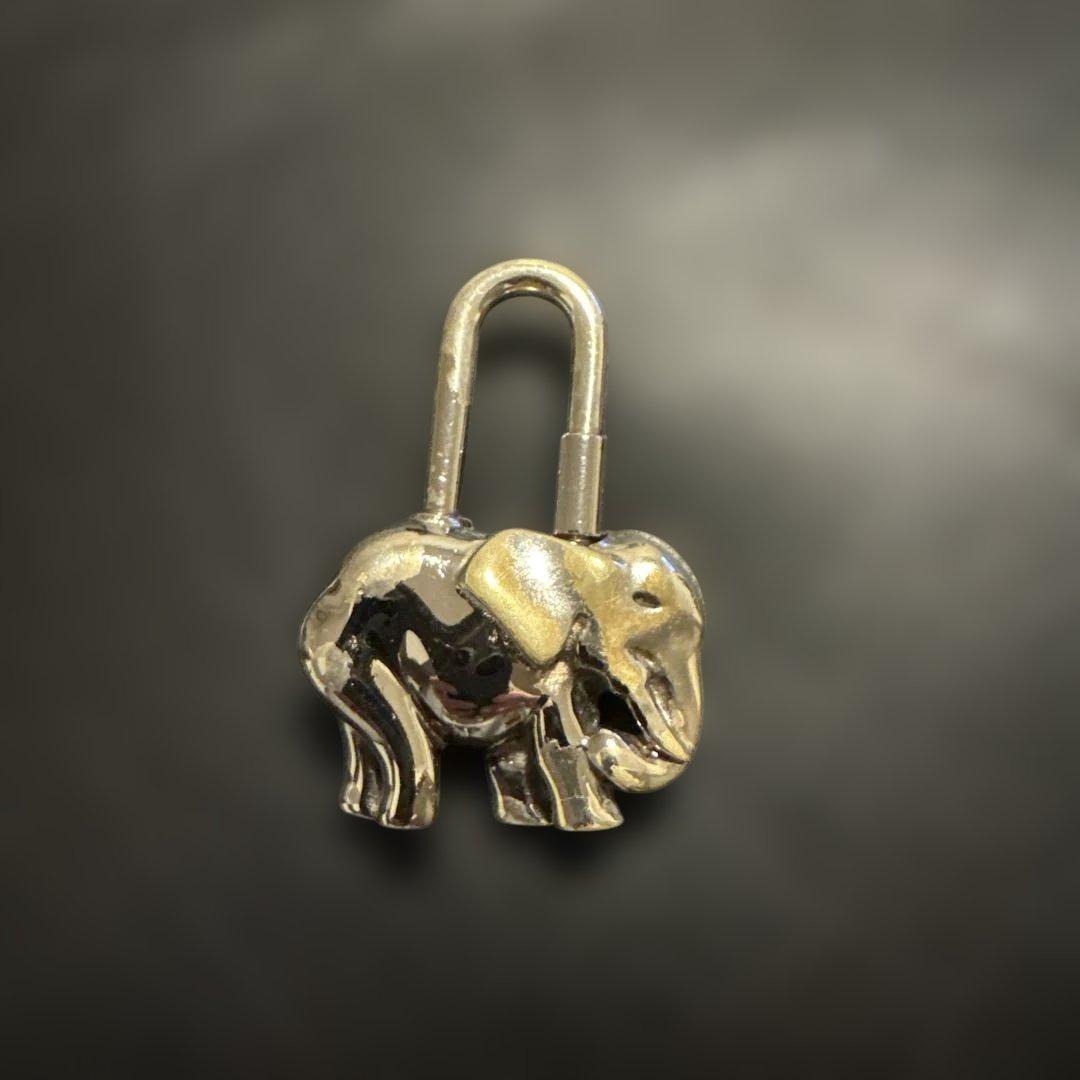 《良品》希少HERMES カデナエレファントチャーム