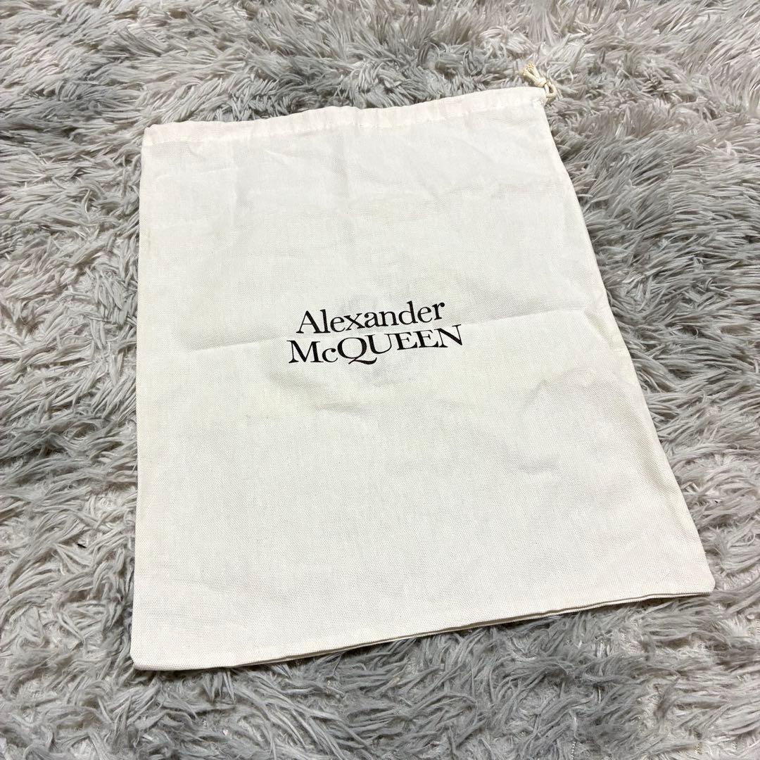 【未使用に近い】ALEXANDER MCQUEEN 本革 厚底 スタッズ 43
