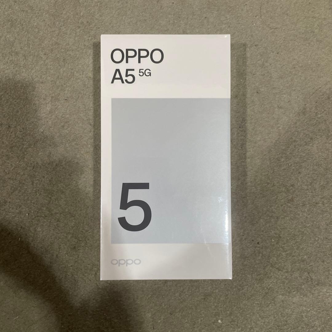 <<未開封>>OPPO A5 5G 本体 グリーン
