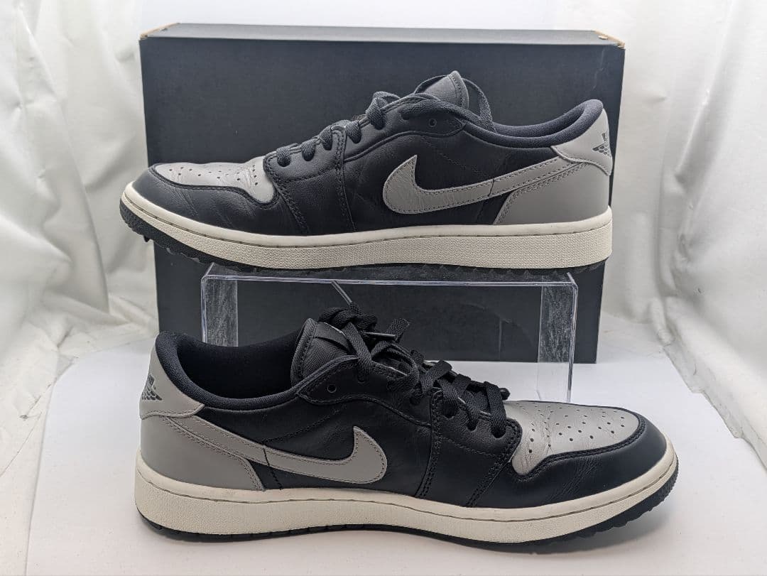 Air Jordan 1 Low G ゴルフ ブラック/グレー サイズ28cm