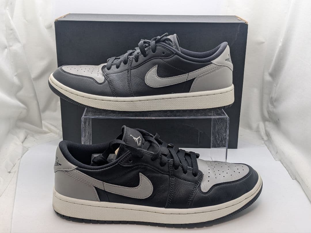 Air Jordan 1 Low G ゴルフ ブラック/グレー サイズ28cm