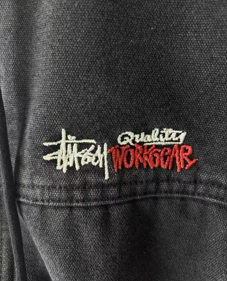 リョマ樣專用Stussy ブラックジャケット　アクティブジャケット　デトロイト