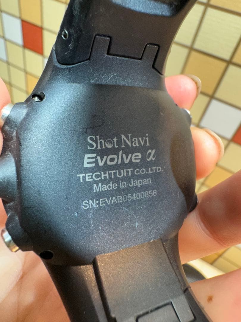 Shot Navi Evolve α Golf GPS Watch