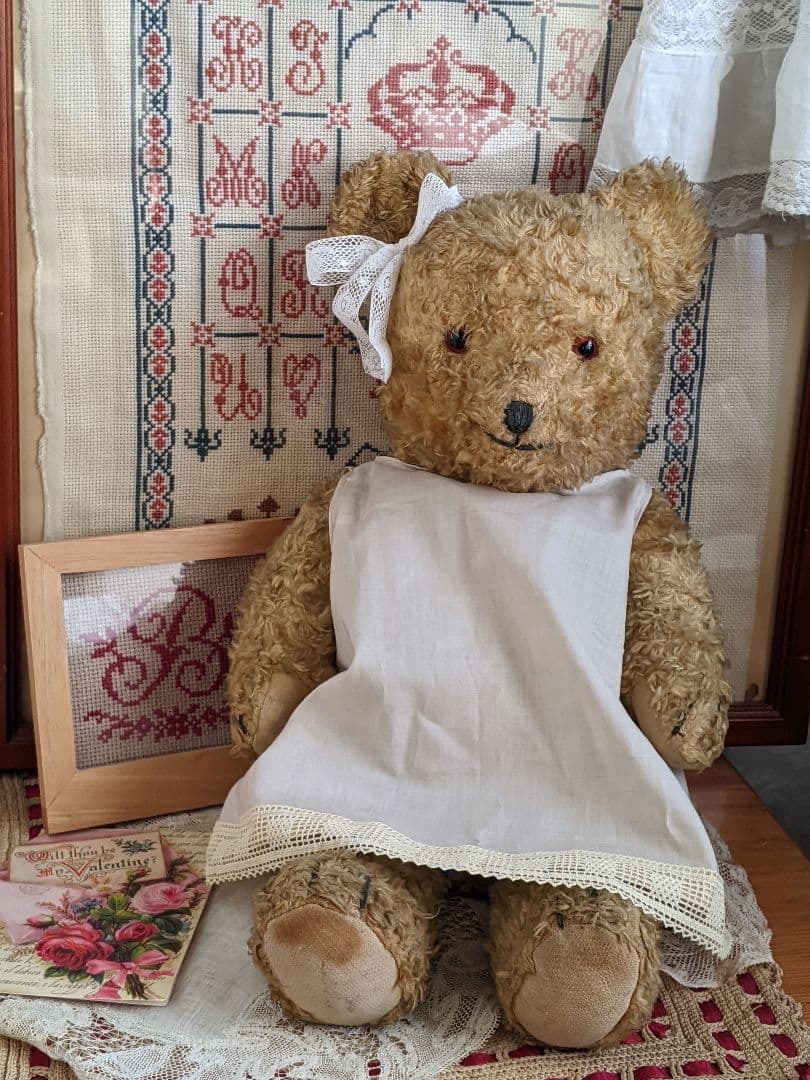 【r】アンティークベア　アンティークテディベア　イギリス