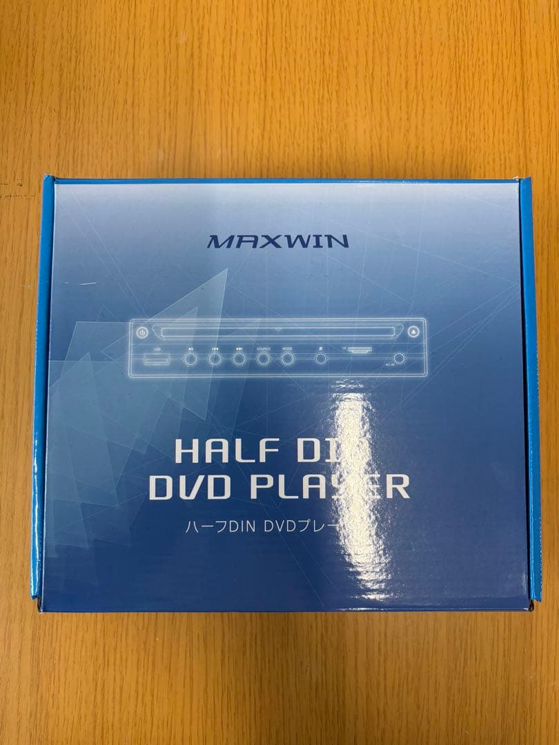プレーヤー MAXWIN HALF DIN DVD PLAYER