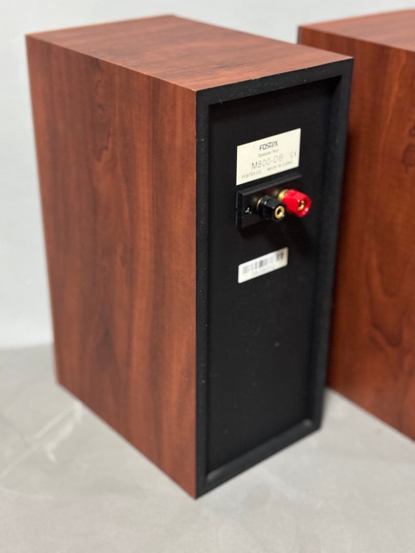 FOSTEX M800DB × FE83NV 木目調 ブックシェルフスピーカー