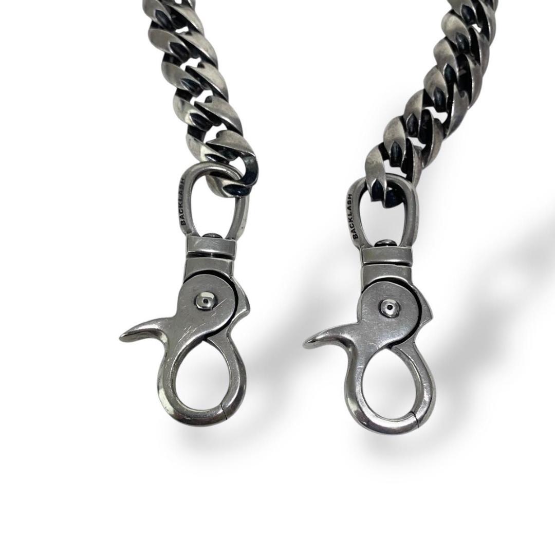 イサムカタヤマ バックラッシュ シルバー925 ルビー ウォレットチェーン