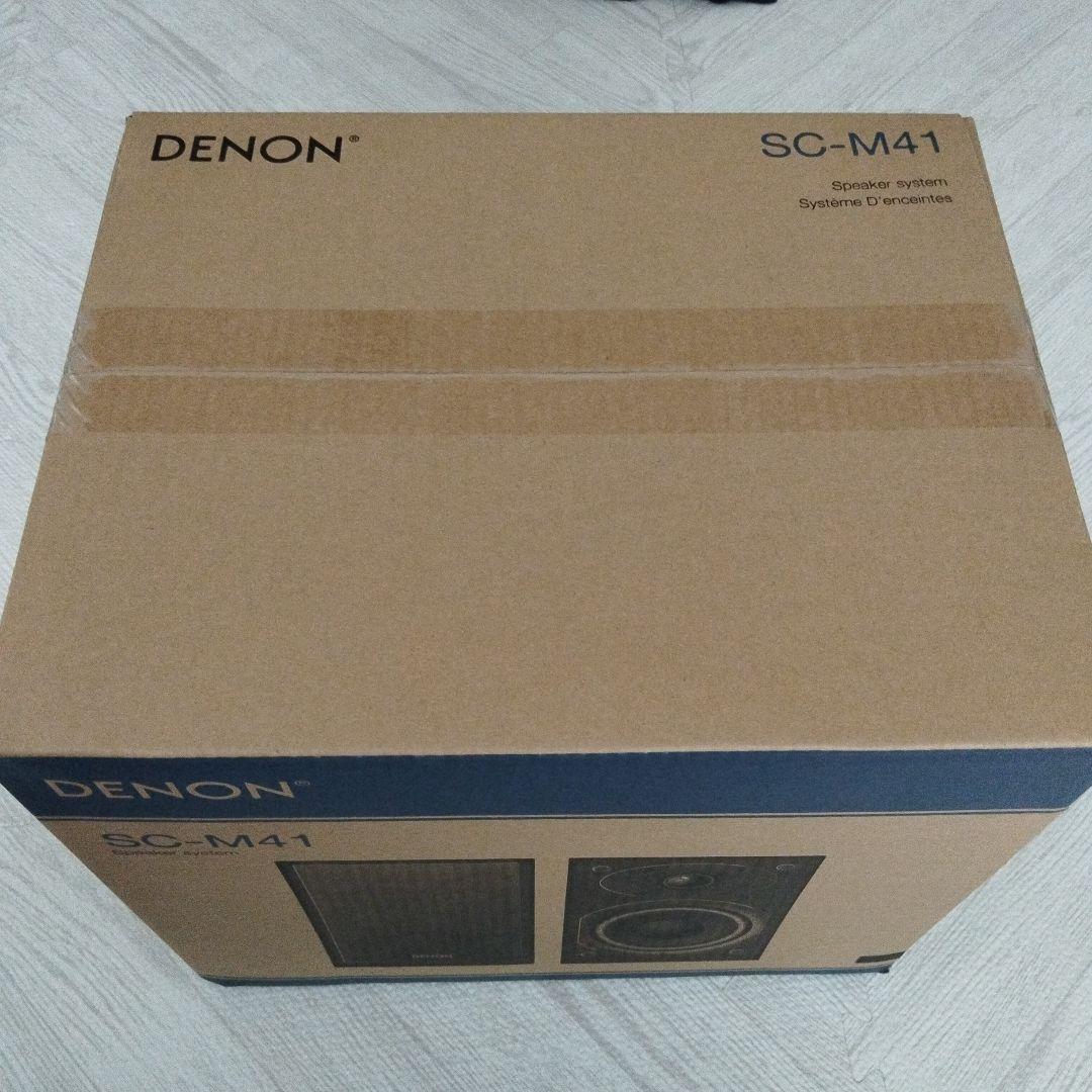 【新品】【未開封】DENON SC-M41 スピーカーシステム ブラック