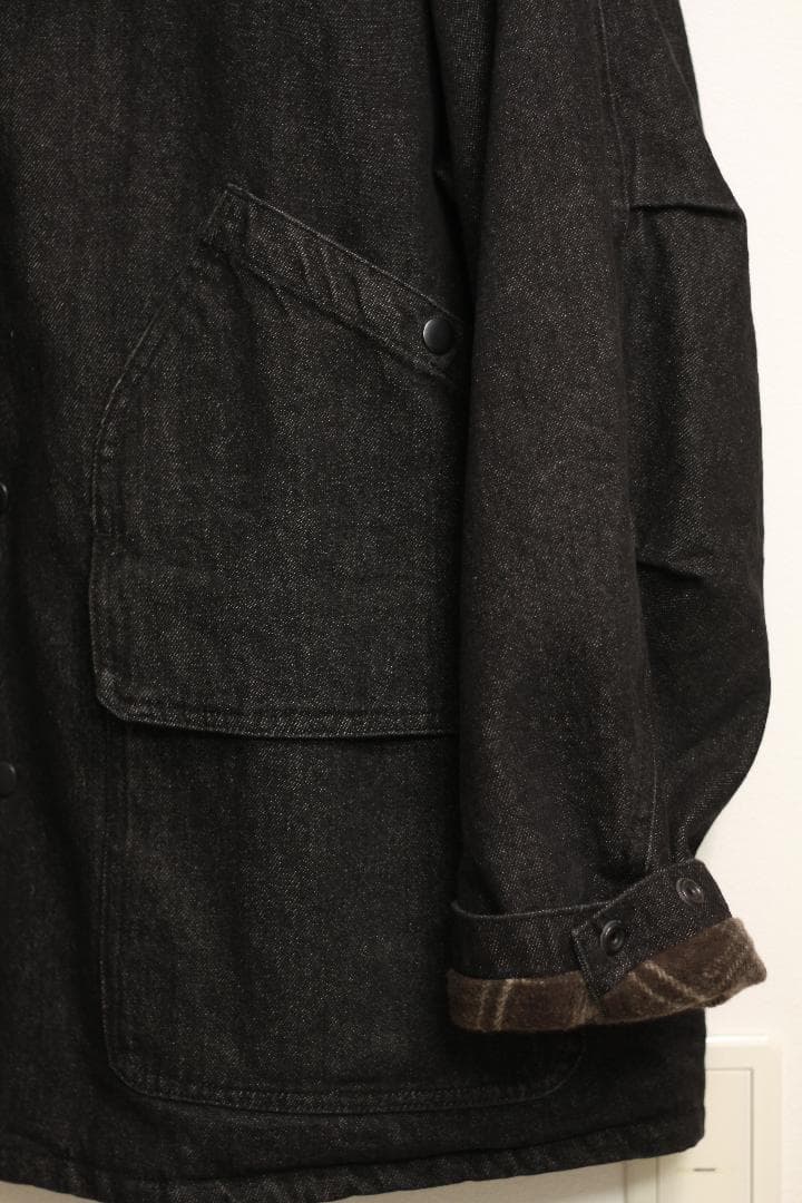 【極美品】417 EDIFICE ハンティング ジャケット L(デニム レザー