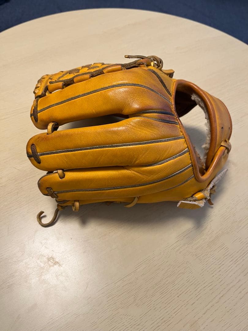 硬式グローブ 右投げ用　バスケットウェブ