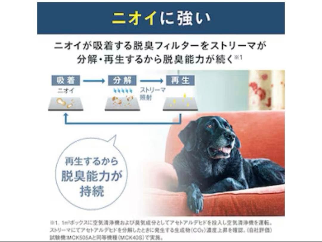 リヴァイ兵長DAIKIN 加湿空気清浄機2025年 MCK505A-W