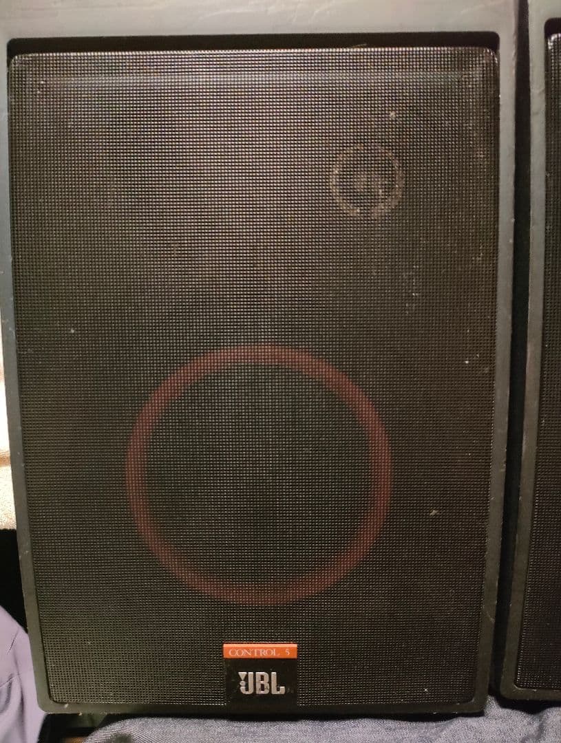 JBL Control 5 オレンジ色！新品エッジ（Ｒ７/５月交換）の激レア物！