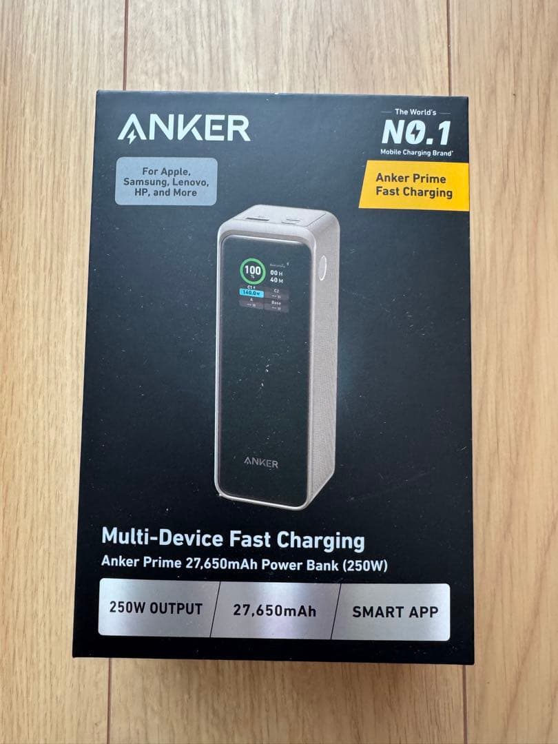 Anker Prime Power Bank (27650mAh, 250W)③