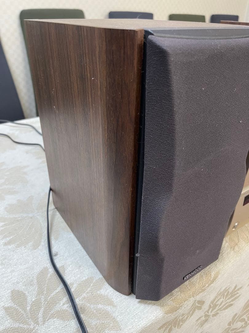 KENWOOD CD・カセットデッキ ゴールド ジャンク