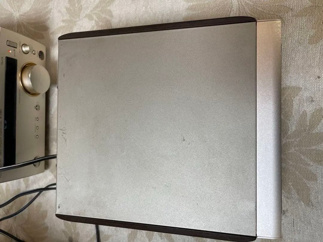 KENWOOD CD・カセットデッキ ゴールド ジャンク