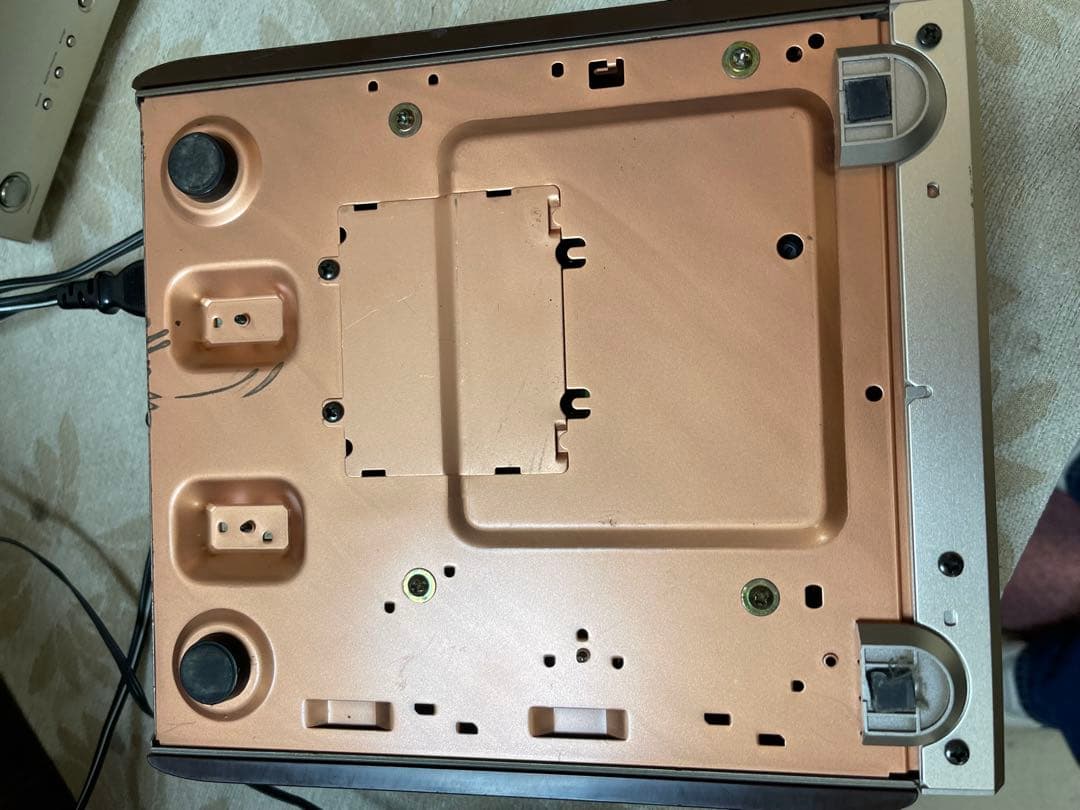 KENWOOD CD・カセットデッキ ゴールド ジャンク