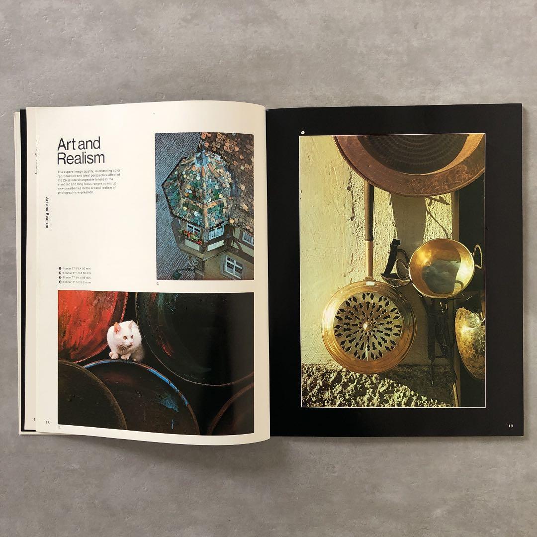 カールツァイス　コンタックス用　交換レンズの説明書　1976年