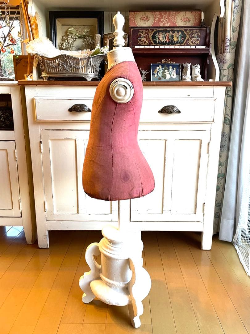 超レア　フランスアンティーク　チャイルドトルソー　ブローチ＆布花付き　たのメル便