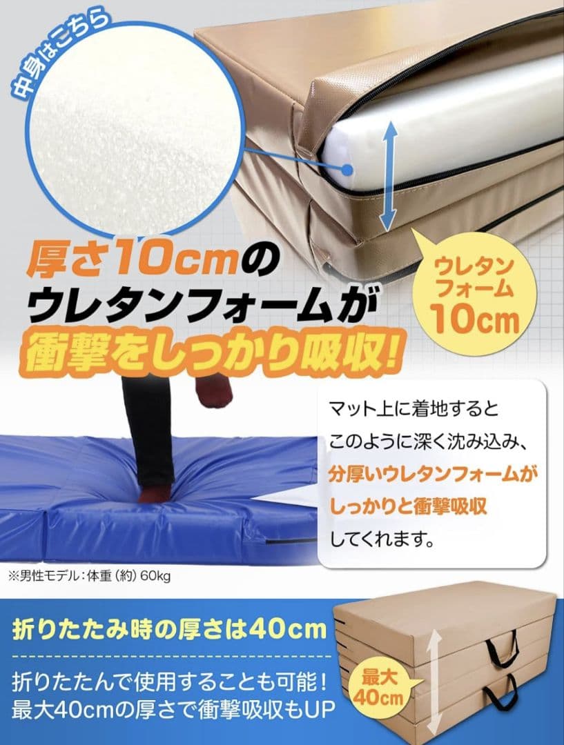 【破格】KaRaDaStyle クラッシュパッド グレー 200×90×10cm