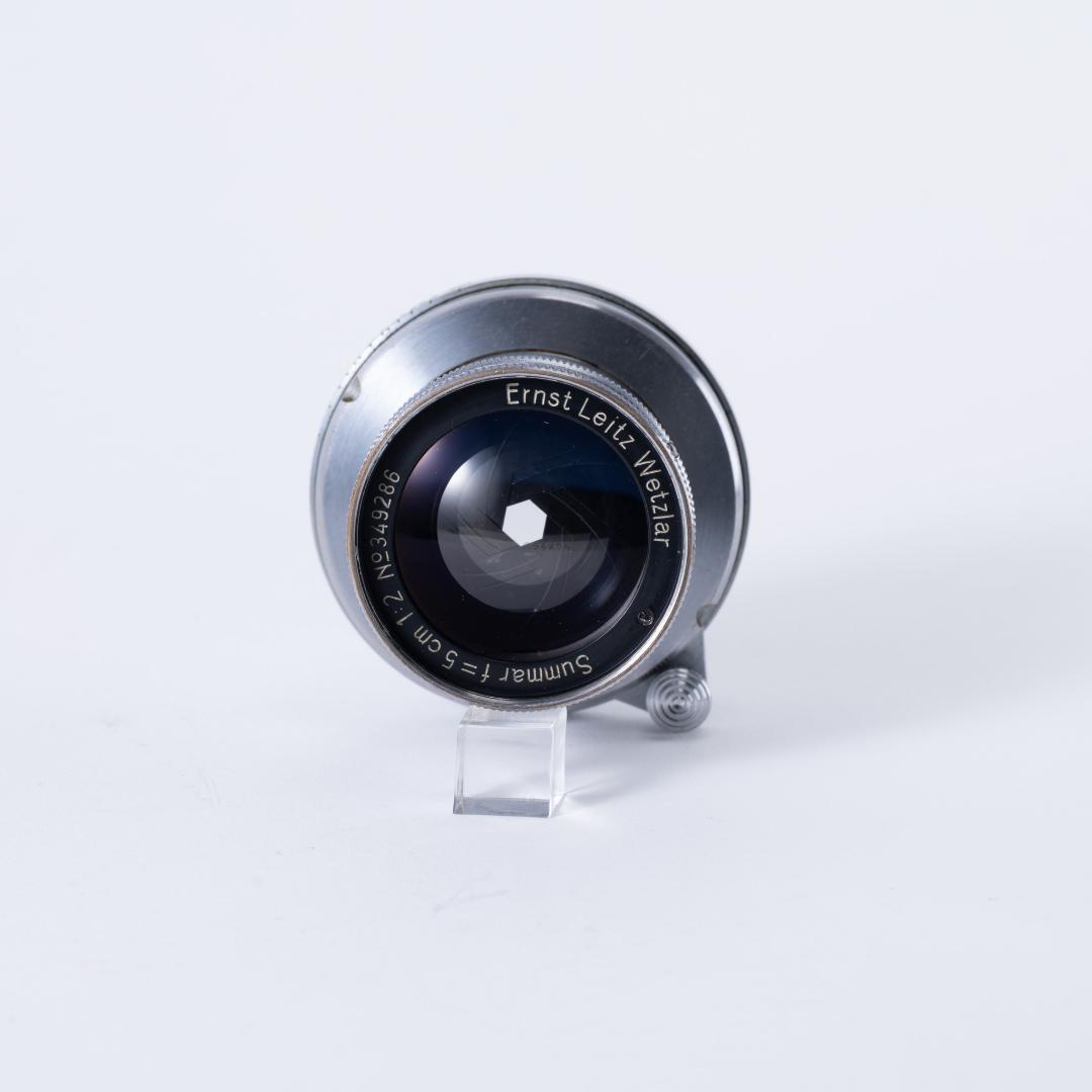 良品！山崎ズマール！Leica Bluecoted Summar 50mm F2