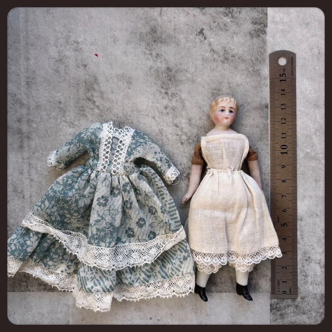 レアアンティーク ハイランドメアリーの少女　 パリアンドール　チャイナヘッド