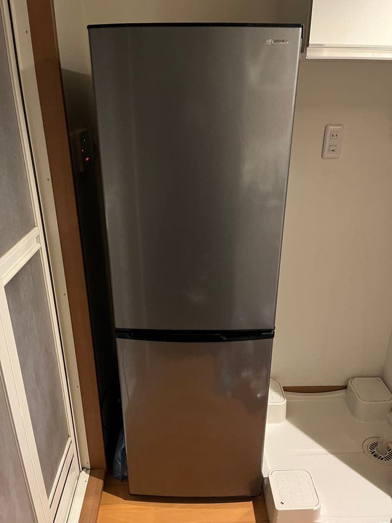 IRIS OHYAMA 冷蔵庫 KRSE-16A-BS 162L