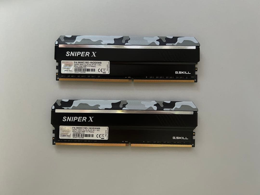 メモリー G.SKILL DDR4 16GB (2x8GB)