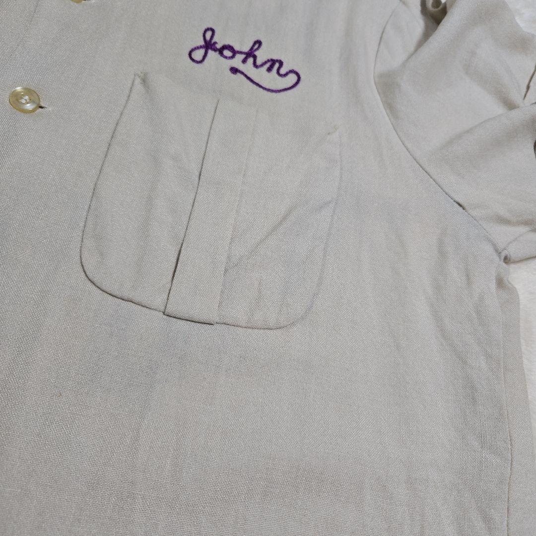 超希少 ELKS エルク ボーリングシャツ ヴィンテージ チェーンステッチ