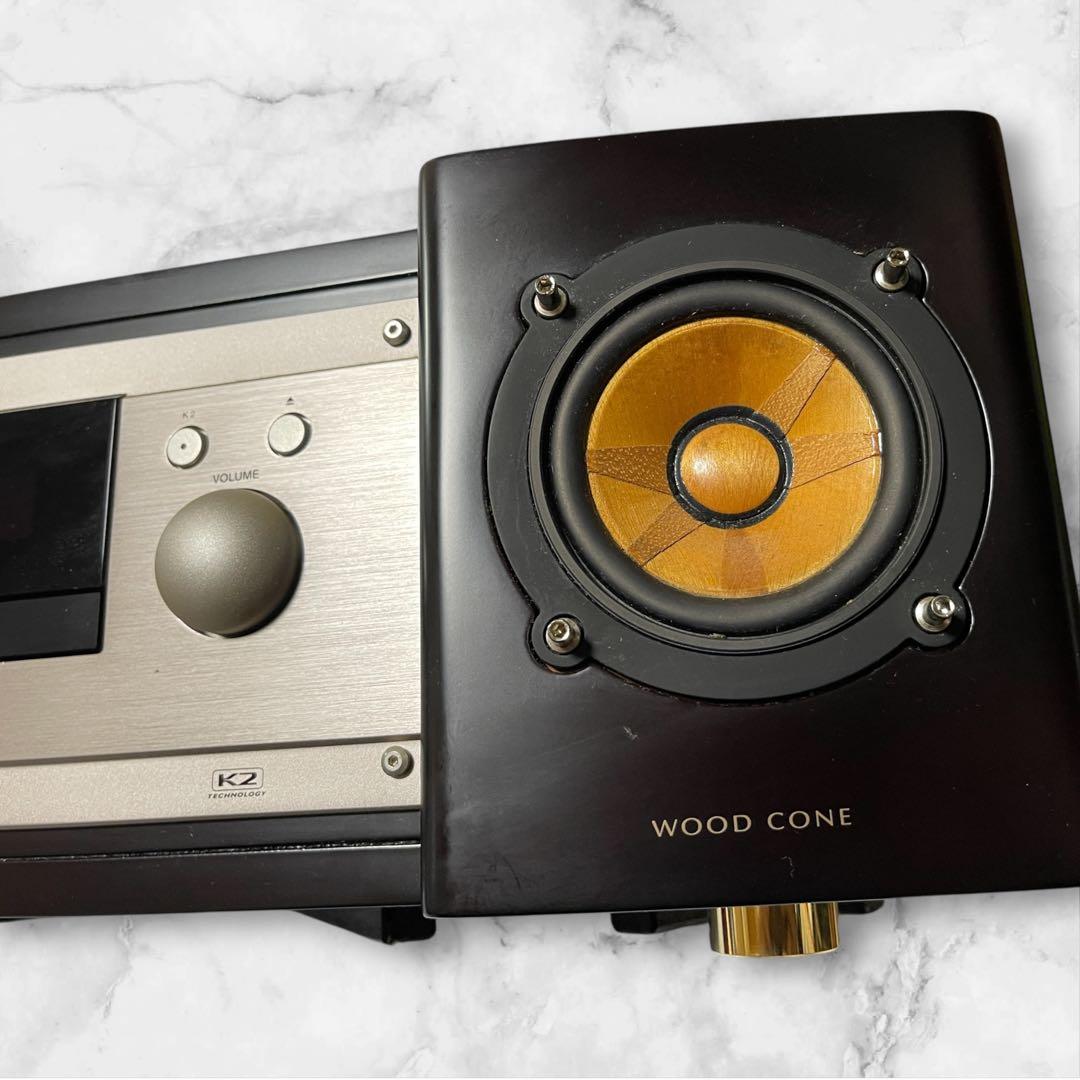 ミ*ク様 Victor　ビクター　EX-B1 ウッドコーン CD再生 ラジオ　U