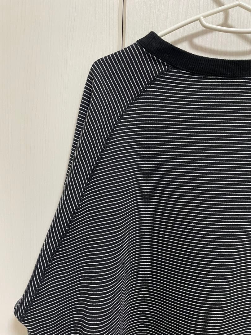 ENNOY BORDER CREW NECK SWEAT エンノイ XXL