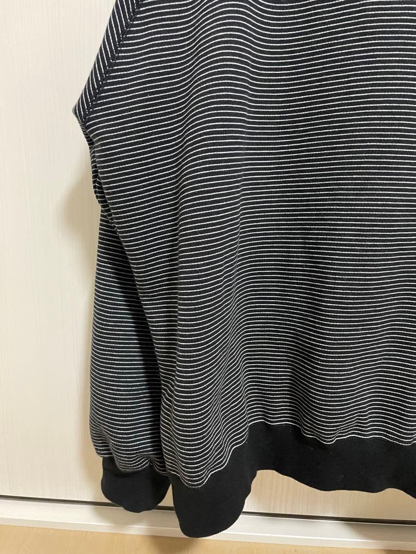 ENNOY BORDER CREW NECK SWEAT エンノイ XXL