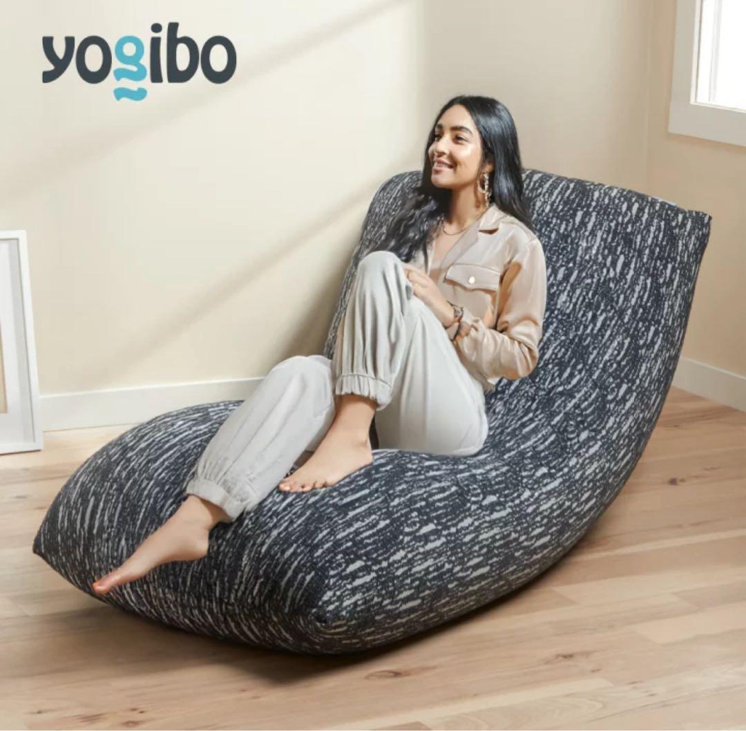 半額以下【猫の毛！注意】ビーズクッション Yogibo Luxe Max