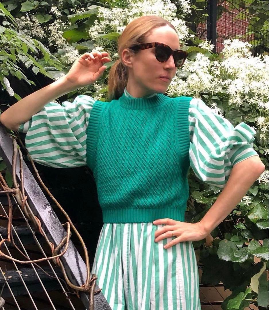 美品　TEN×Ron Herman Knit Vest ニットベスト