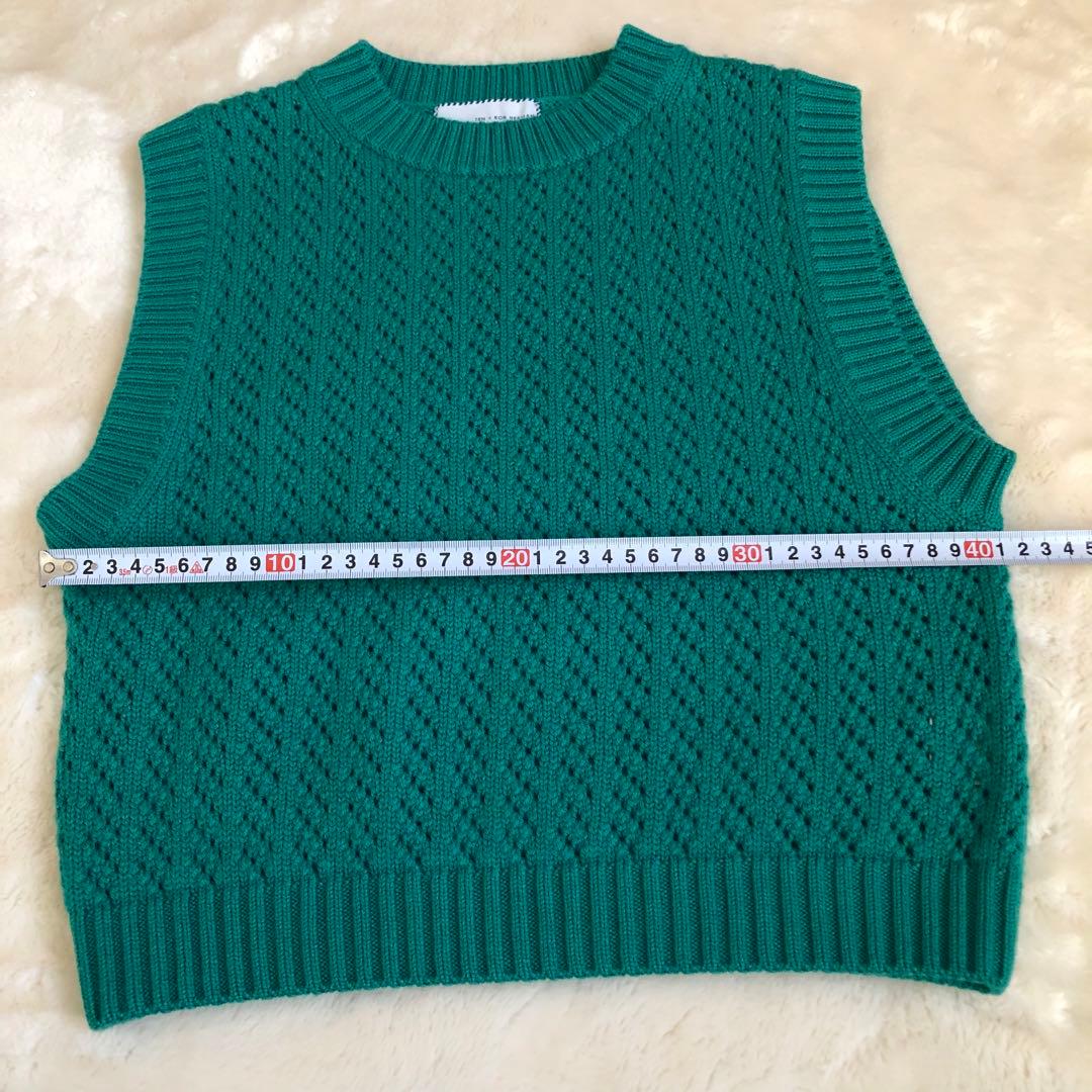 美品　TEN×Ron Herman Knit Vest ニットベスト