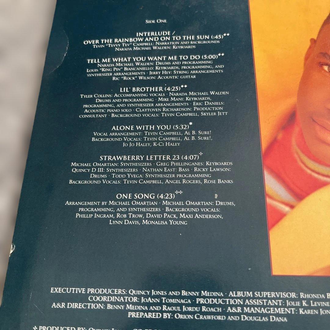 T.E.V.I.N. CAMPBELL LPレコード