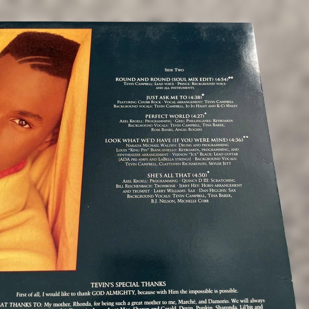 T.E.V.I.N. CAMPBELL LPレコード