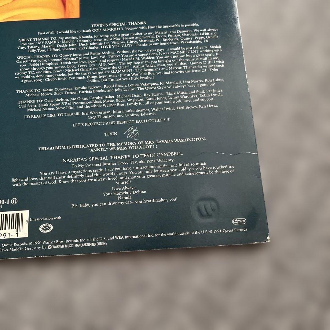 T.E.V.I.N. CAMPBELL LPレコード