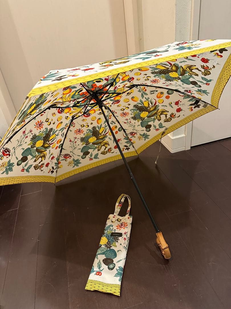 フルーツ柄 晴雨兼用 日傘