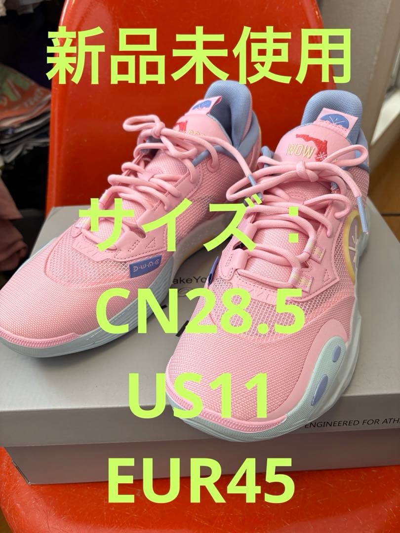 新品　LI-NING wade allcity 12 28.5 希少品 バッシュ