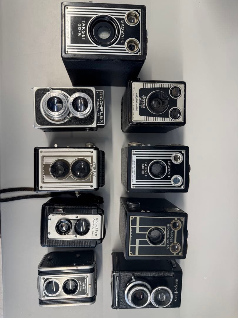 【貴重な完動品】二眼レフカメラ ボックスカメラ　9台セット