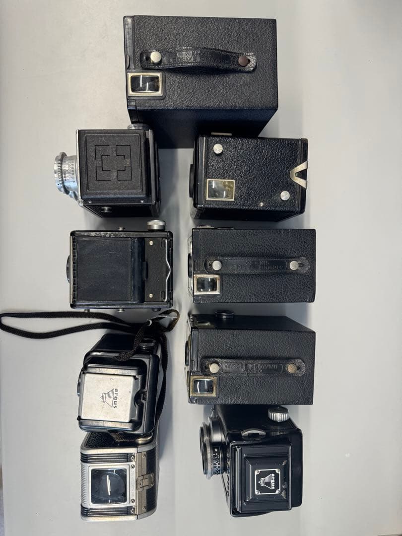 【貴重な完動品】二眼レフカメラ ボックスカメラ　9台セット